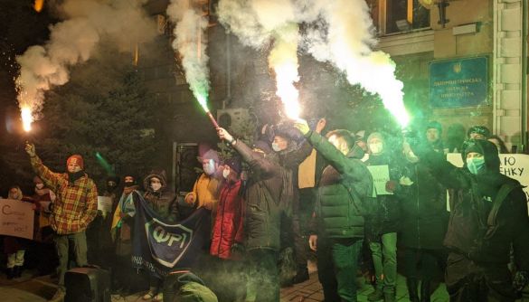У містах України відбулись акції на підтримку Стерненка. У Києві є постраждалі та затримані