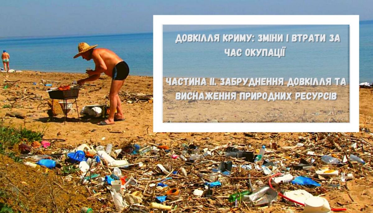 19 липня — онлайн-презентація ІІ частини дослідження «Довкілля Криму: зміни і втрати за час окупації»