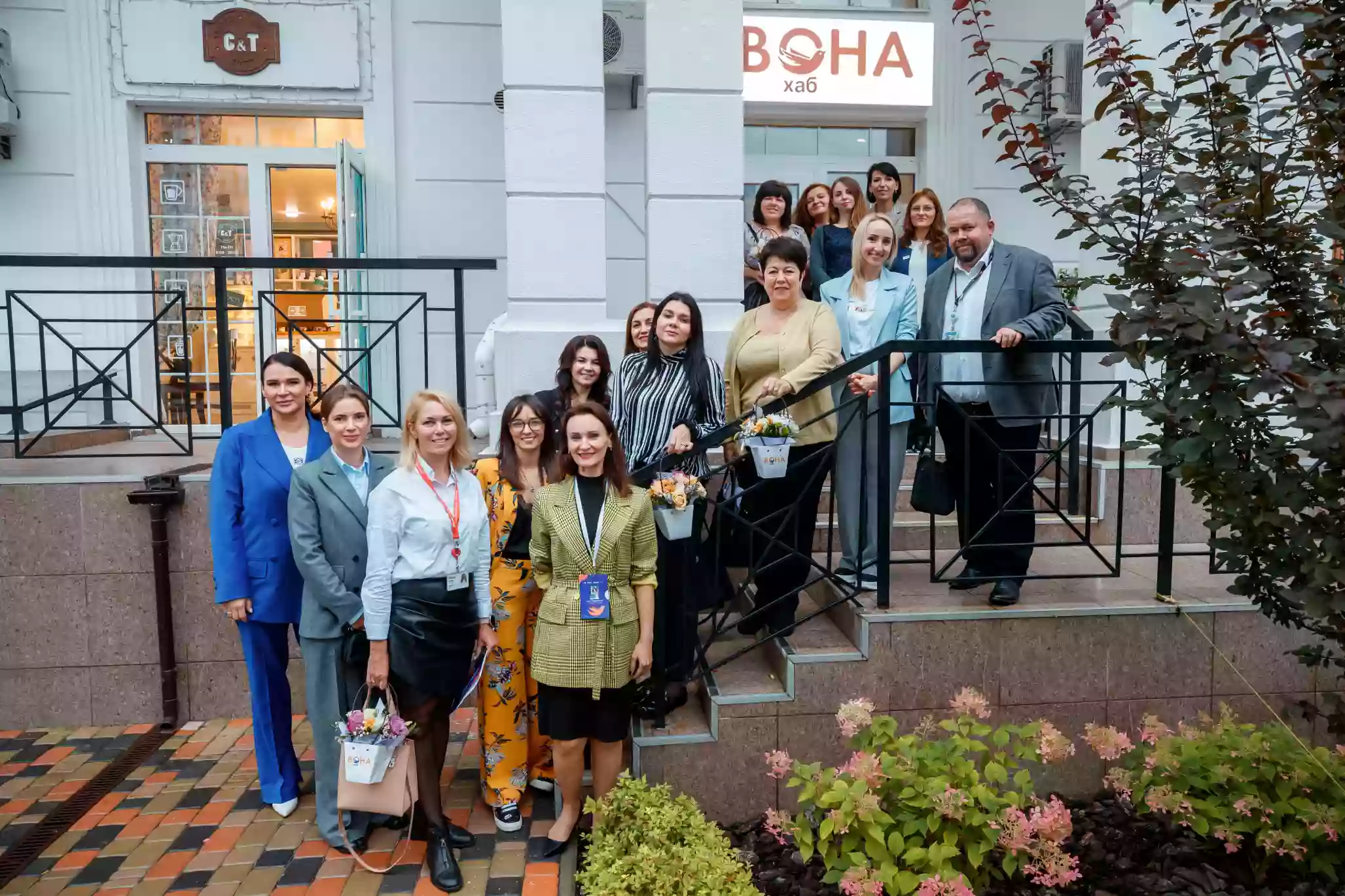 У Києві відбулося відкриття кар’єрного хабу «ВОНА» для жінок