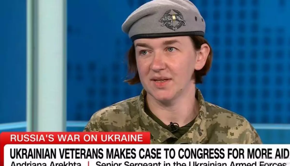 Очільниця «Жіночого ветеранського руху» розповіла в інтерв’ю CNN про важливість військової допомоги для України