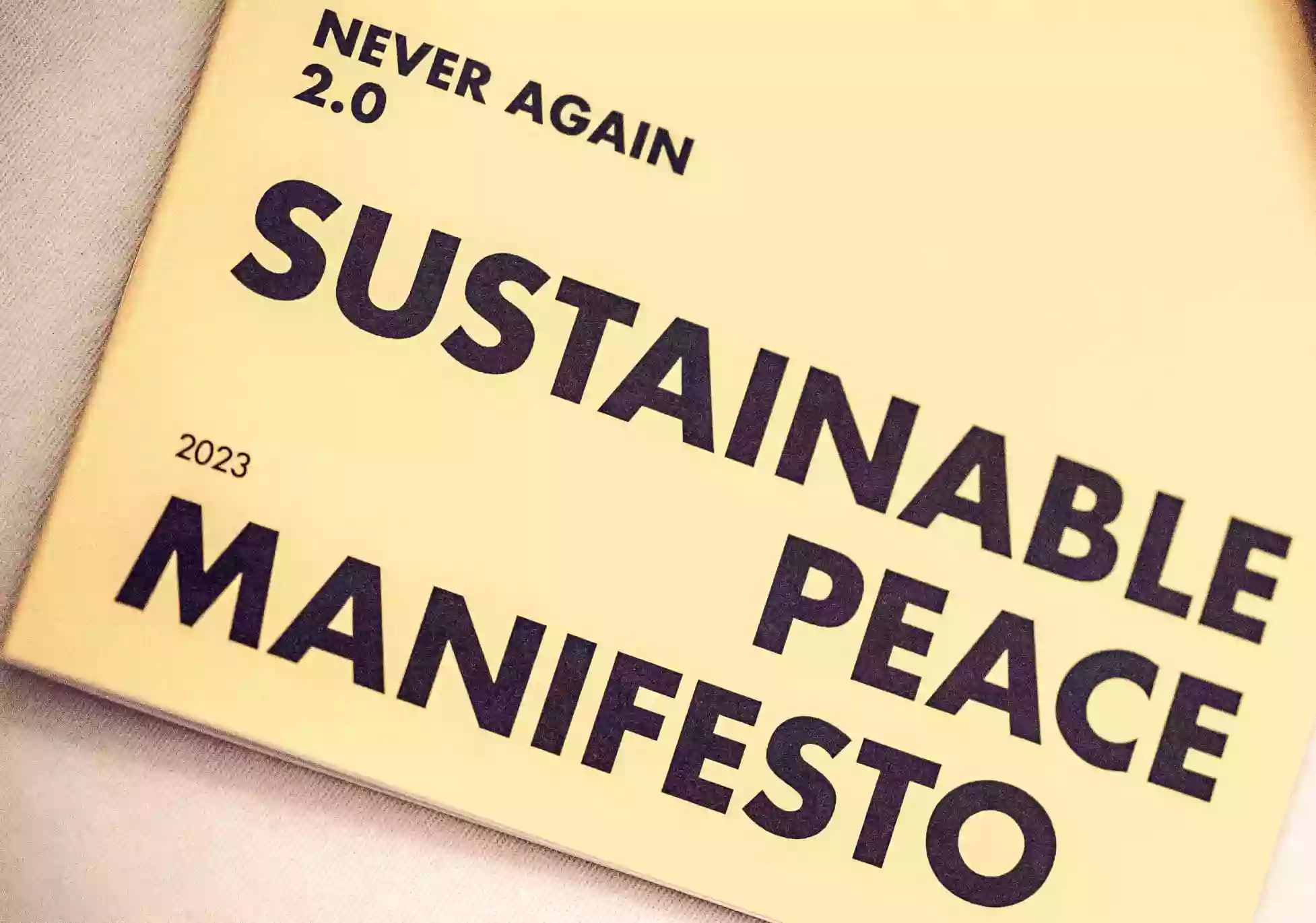 8 грудня —  національна онлайн-презентація Маніфесту сталого миру