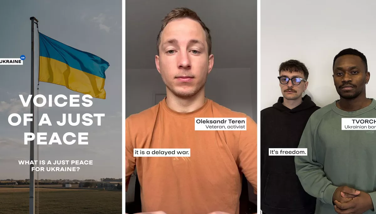 Ukraine.ua закликає українців долучитися до міжнародної кампанії Voices of Just Peace