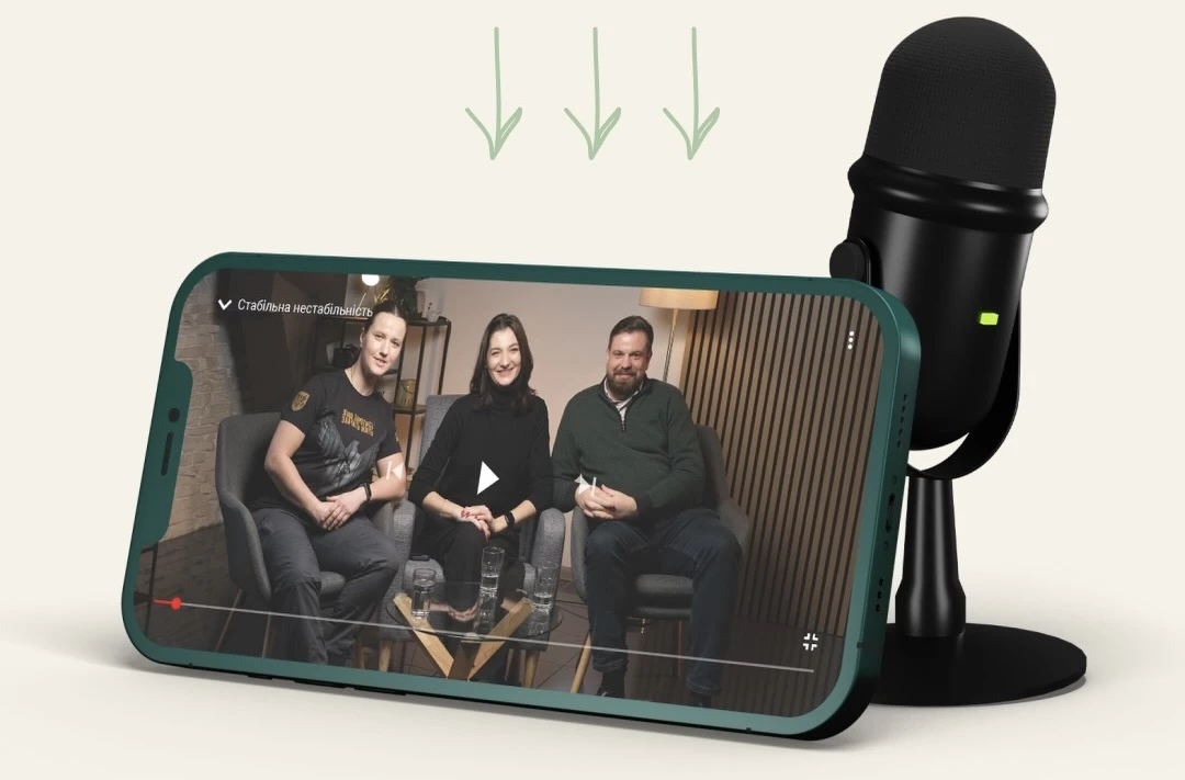 В Україні запустили подкаст про психічне здоровʼя в умовах війни