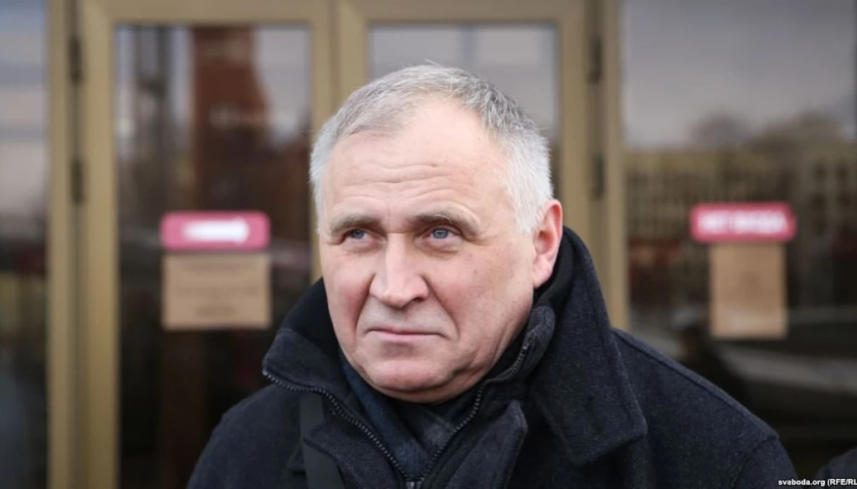 У Білорусі вийшов на свободу політвʼязень Микола Статкевич